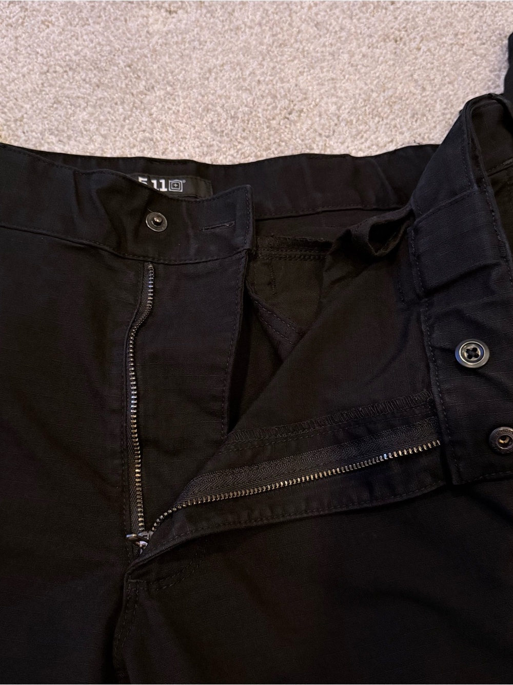 5.11 Tactical Stryke Cargo Pants Men’s 36x30 Black Flex-Tac Tactical Work - Picture 4 of 10
